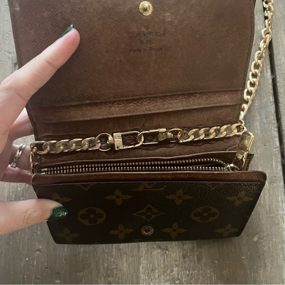 Authentic Louis Vuitton monogram Porte monnaie billets tresor billfold wallet - Picture 6 of 11